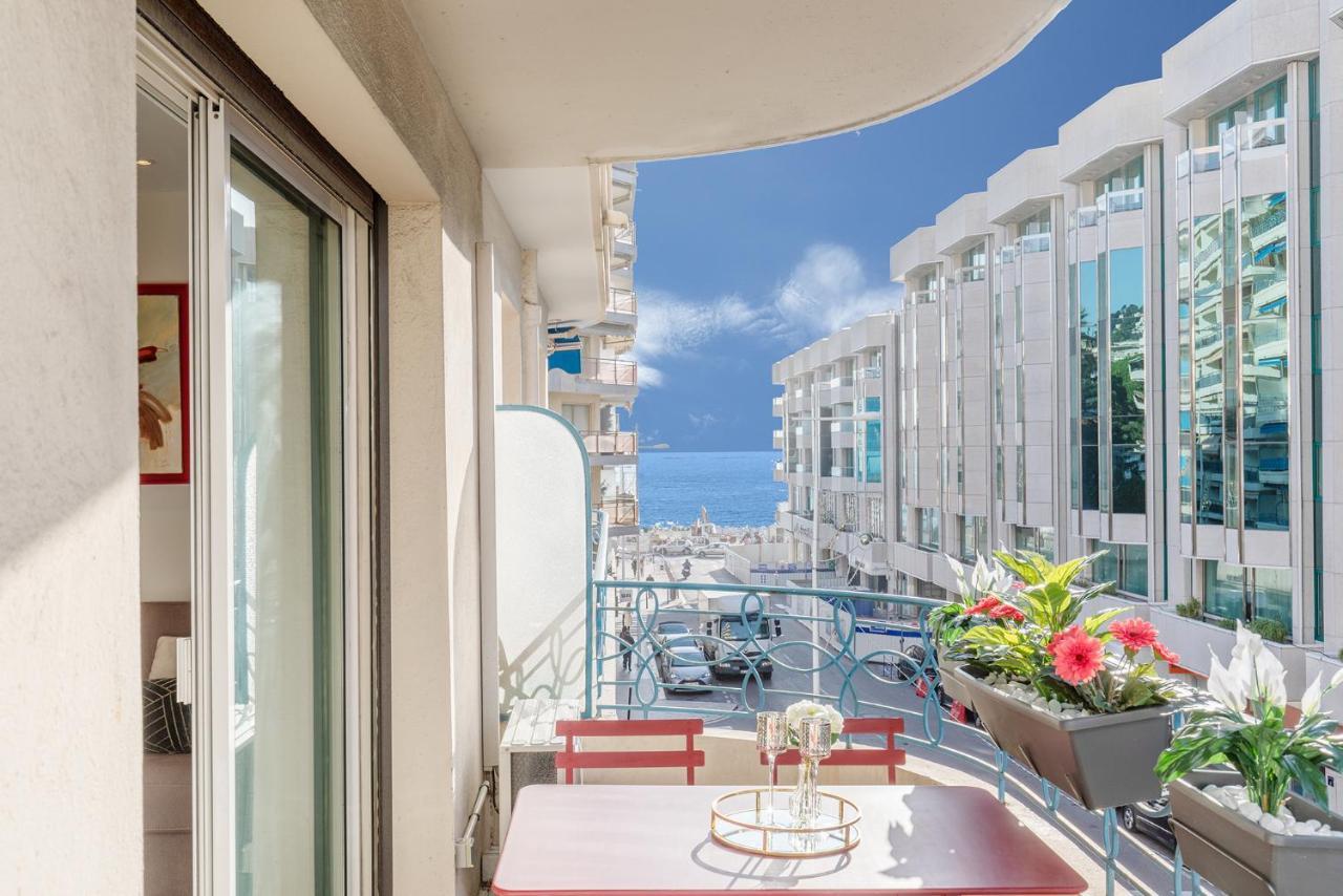 Marriott : 2 Beds/2 Baths Sea View Leilighet Cannes Eksteriør bilde